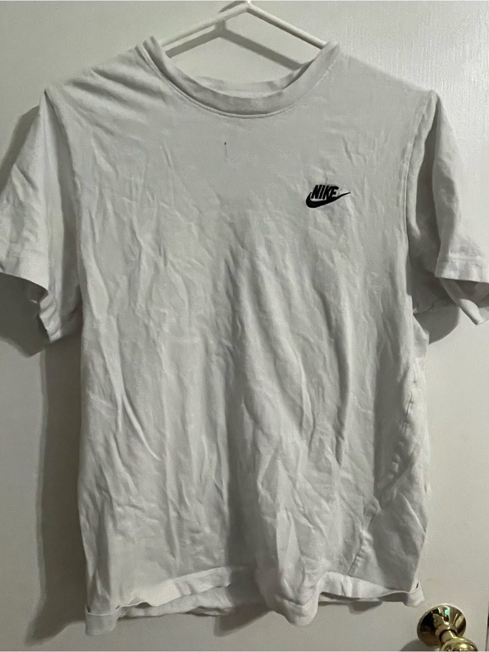 White Nike Shirt Adult Medium